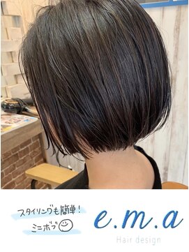 エマヘアデザイン(e.m.a Hair design) ミニボブ