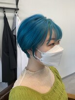 メル(Mel)&nbsp;☆Mel発☆お洒落可愛い☆アクリルグリーン☆小顔ショート☆