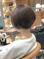 ロンド レグリーズ 立川(Lond leglise)&nbsp;くびれショート/くびれボブ/くすみブルー【深味信也】