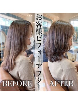 エイミーバイアフロート(amie  by afloat) デジタルパーマスタイル