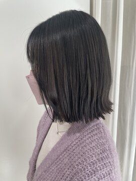 オレンジ 十三店(ORANGE) 切りっぱなしボブでダークカラー◎冬スタイル！！