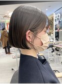 黒髪グラデーションボブ☆