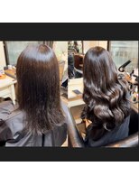 フィーネ 横浜(Fi -Ne) プルエクステ作る暗髪ロング