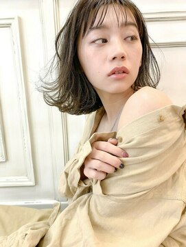 ヘアアンドメイク シークネクスト(HAIR&MAKE SeeK NEXT) 【SeeK NEXT】ニュアンスBob×ベージュ