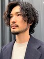 オルト(Altn)&nbsp;大人のツイストスパイラルパーマ！色気溢れるワイルドヘ［眉毛］