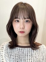 ガーデン ムサシコスギ(GARDEN MUSASHIKOSUGI)&nbsp;外ハネくびレイヤーミディアム/フルバング/似合わせカット/ロブ