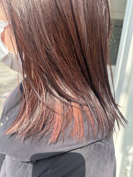 インビテーション(invitation) インナーカラー・ピンクベージュ