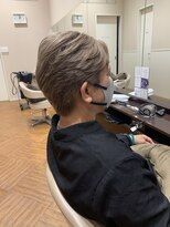 ユニックス イオンモール柏店(UNIX)&nbsp;【ブリーチあり♪】メンズ×ミルクティーカラー