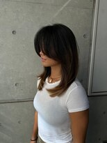 リバレッジ 広尾(Leverage)&nbsp;大人海外ミディアムレイヤーグラデーション