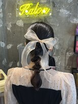 ゼストカロン(ZEST Kalon)&nbsp;リボンアレンジ/結婚式アレンジ/タイトアレンジ