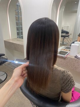 オフィーリア 名古屋 ハムレッツオリジナル乾かしただけできまる髪質改善ストレート