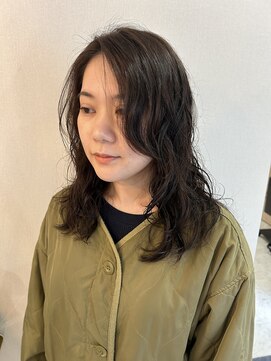 ヘアースイッチ(HAIR SWITCH) ミディアムパーマスタイル