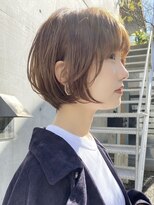 テクネ 天神大名(techne)&nbsp;天神大名顔周りレイヤーカットミディアムボブタッセルボブ今泉