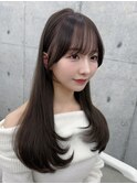 ☆ワンカールで可愛いレイヤーカット シアーグレージュ☆