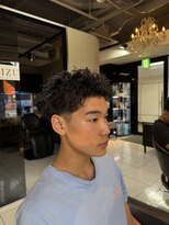 アイズ 海老名(AIZU) スパイキーショート スパイキーパーマ 無造作パーマ 海老名