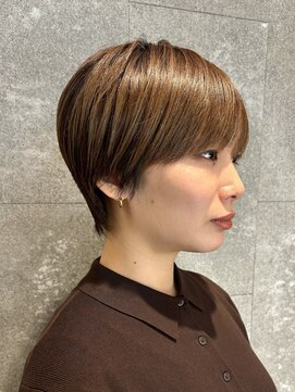 ピークアブー 原宿ハラカド(PEEK-A-BOO) ショートカットヘアおさまりマッシュ毛流れ原宿