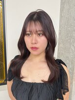 ミリ(mm)&nbsp;レイヤーカット/くびれヘア/ベージュ/韓国風ヘア