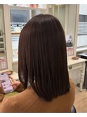 柔らかマロンブラウン