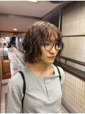夏におすすめ！ミニボブパーマで楽々スタイリング！