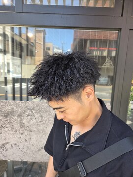 ライズ 綾瀬店(RISE) 足立区ツイストスパイラルパーマ/足立区メンズパーマ