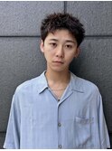 スパイキーショート/ニュアンスパーマ/メンズカット/メンズ