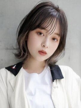 ギークス(GEEKS) 【GEEKS渋谷】小顔くびれボブ/レイヤーボブ/冬カラー/初ブリーチ