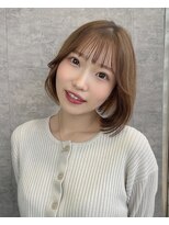 アルバ ヘアリゾート(ALBA)&nbsp;クラゲヘアー/小顔に見せるヘア/ココアベージュ/三鷹