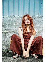 エムスラッシュ たまプラーザ(M.SLASH)&nbsp;■大人可愛いフリンジウェーブハイトーンカラーたまプラーザ7-4