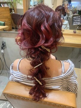 シャペウ駒込 あみおろしヘアアレンジ