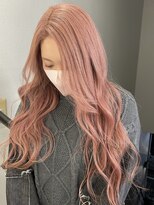 プネル(punel)&nbsp;のあコーラルピンク ピンクミルクティー ケアブリーチ