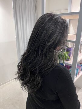 ロテ(LOTE.) 黒髪/クラゲヘアー/オリーブグレー/小顔/ココアベージュ/一宮