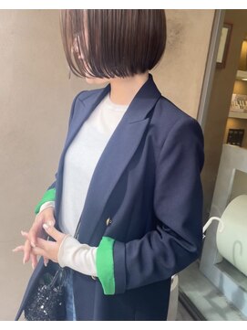 パツット似合わせボブカット＋カラー