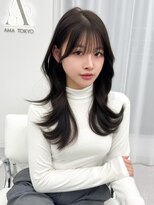 アマトウキョウスマートサロン(AMA TOKYO×Smart Salon)&nbsp;くびれレイヤー/顔まわりカット/レイヤーカット/小顔ヘア