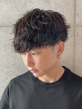 ブルニール 中崎町(BLEUNIR) ツイストスパイラル 縦落ちツイスパ ツーブロック