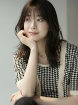 フレイムス ヘアアンドリラックス 南越谷店(Frames hair&relax)&nbsp;セミロング20代30代ストレートレイヤー前髪なし前髪あり越谷