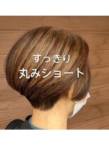 ヘアリゾートハピネス&nbsp;すっきり丸みショート