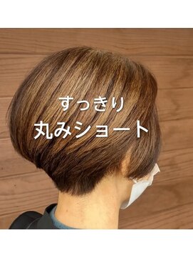 ヘアリゾートハピネス すっきり丸みショート