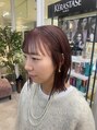モアナ バイ ラナ 藤が丘(MoanA BY LANA)&nbsp;可愛いまゆバングカジュアルなオイルスタイリング