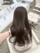 アイシー 表参道(ICY) 盛れるうるツヤくびれヘア*ブリーチなしカラーヘーゼルベージュ