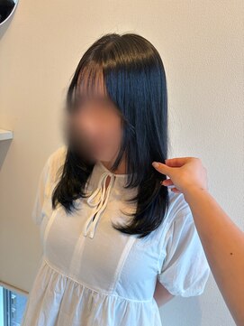 ソエラ(Soera) ザグザグ顔周りレイヤー