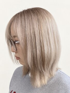 ブロッサム 池袋店(Blossom) レイヤーカット/グレージュ/デザインカラー/池袋