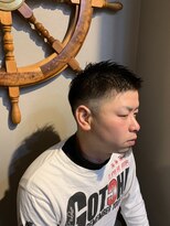 バーバー スタジオ ラフテル(Barber Studio RAFTEL)&nbsp;メリハリボウズ！フェザーマッシュ  ソフトツーブロック