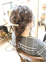 ロカット サロン(Roquat Salon) ロングあみおろしアレンジ【ヘアアレンジ 立川/立川南/八王子】