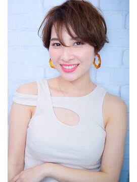 モリオフロムロンドン 松戸店(Morio from London) 【松戸 駅近】大人かわいいひし形前髪長めショート