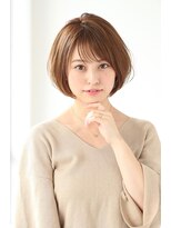 リアン(lien)&nbsp;〈lien.相楽顕〉大人かわいいボブ/ココアブラウン