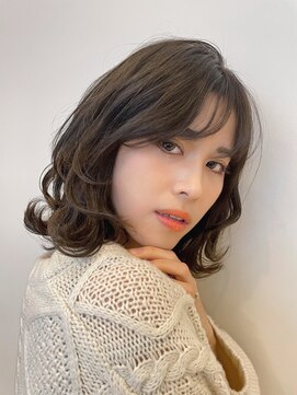 ヘアサロン トラヴィス(hair salon Travis) 伸ばしかけでも可愛い◎ダブルバング×くびれミディ♪