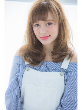 ミエル ヘア 新宿(miel hair) 〈mielhair新宿〉ゆるふわセミディ