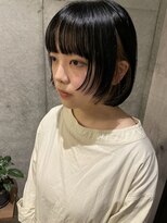 サティ(sati)&nbsp;ワイドバング × レイヤーボブ