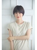 【京都ショートヘア】上品自然なフォルムの大人ボブ/綺麗/艶髪