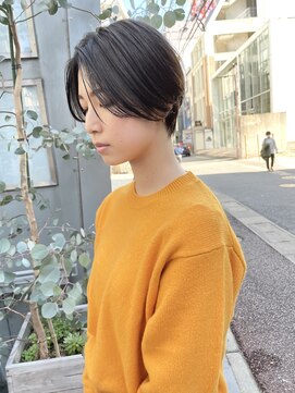 ヌード(NUDE) NUDE 10代20代30代40代 艶感 ハンサムショート 大人ショートボブ